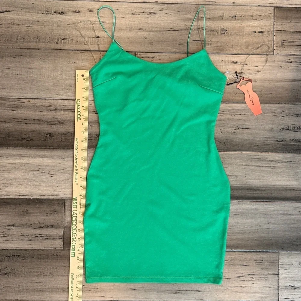 Haute Monde Vibrant Green dress - Picture 2 of 4